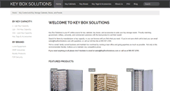 Desktop Screenshot of keyboxsolutions.com