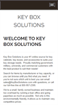 Mobile Screenshot of keyboxsolutions.com